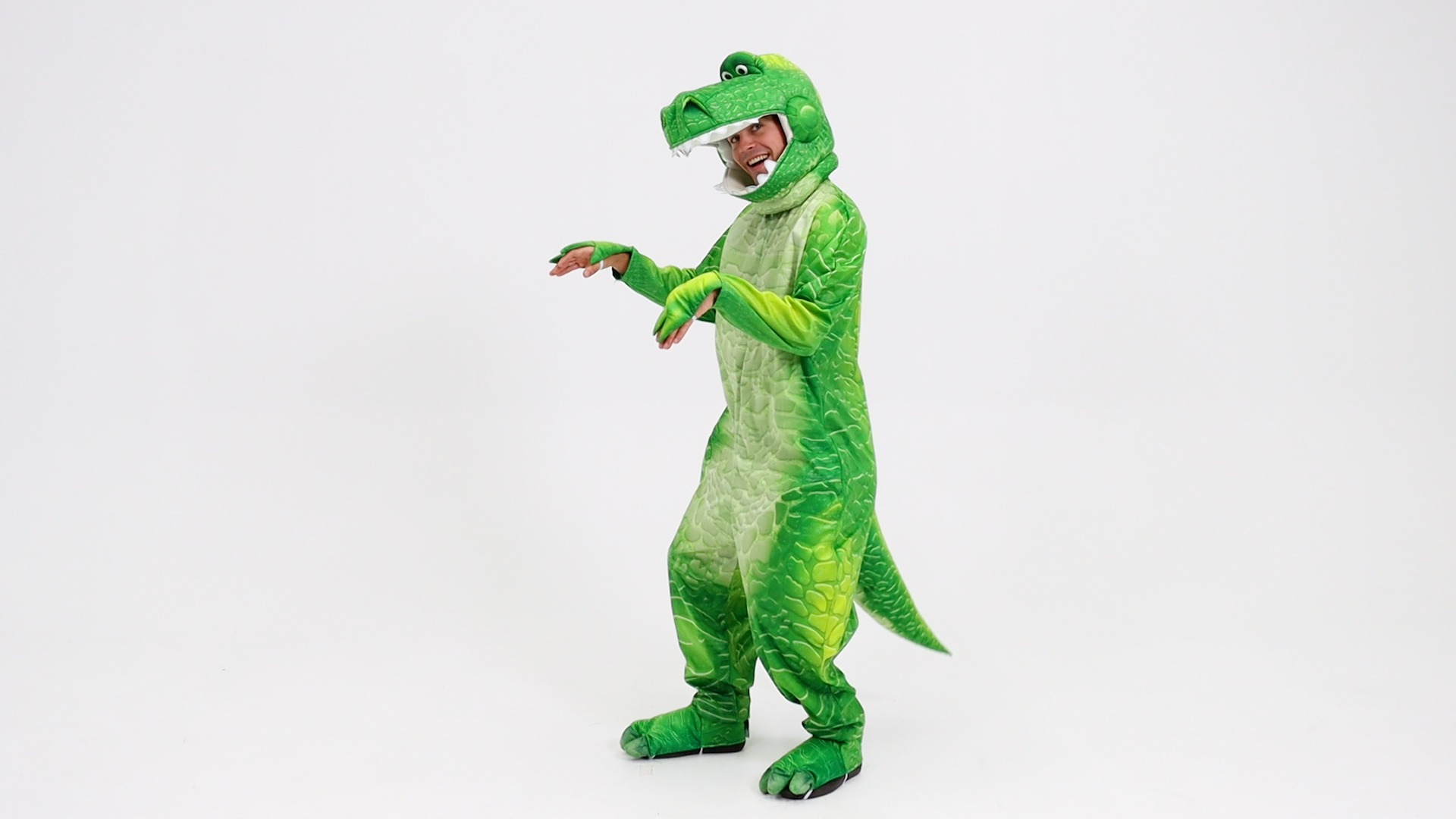FUN3384AD Adult Deluxe Toy Story Rex Costume